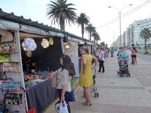Artisans market Montevideo
