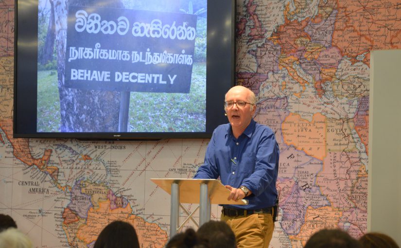 John Gimlette, Travels in Sri Lanka // Stanfords Travel Writers Festival