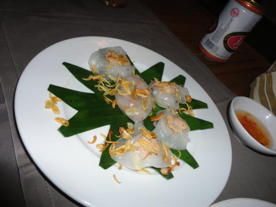 White rose dumplings