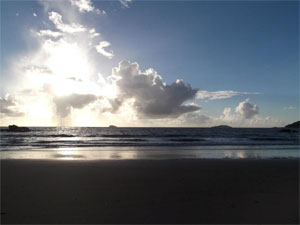 French Guiana beach