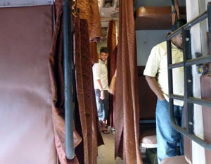 India train interior