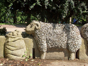 London Fields sheep