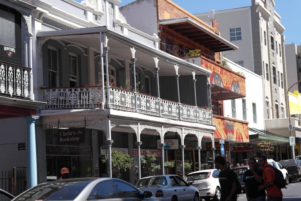 Iron balcony on Long Street
