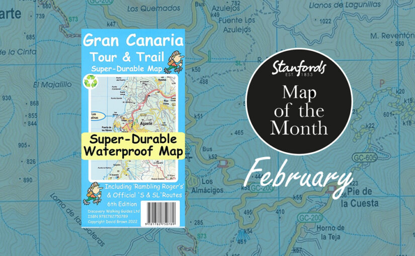 Map of the Month: Gran Canaria Tour & Trail Super-Durable Map