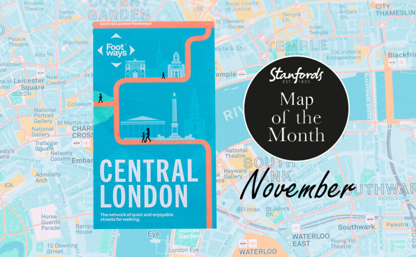 Map of the Month: Central London Footways Map