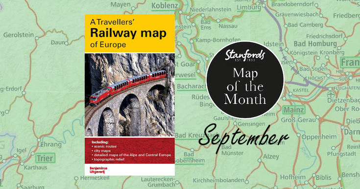 Map of the Month: A Travellers’ Railway Map of Europe