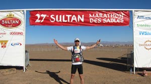 Marathon des Sables finishline