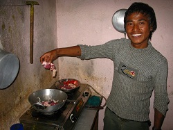 Nepali cooking