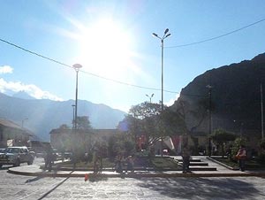Ollantaytambo plaza
