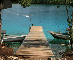 Togeans Island jetty