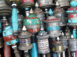Prayer wheels Nepal