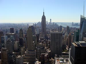 Rockefeller Center view