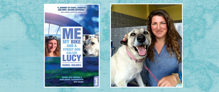 Cycling with a Rescued Street Dog: Stanfords Travel Writers Festival 2019