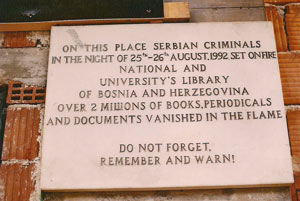 National Library sign