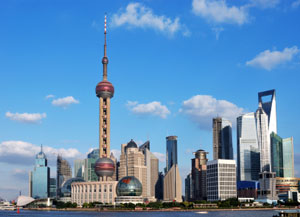 Shanghai skyline