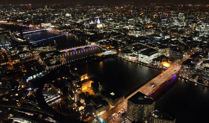 Shard: View towards the City