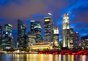 Singapore skyline