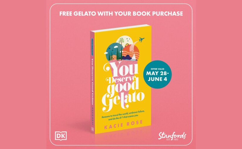 Free Badiani Ice Cream with ‘You Deserve Good Gelato’ by Kacie Rose