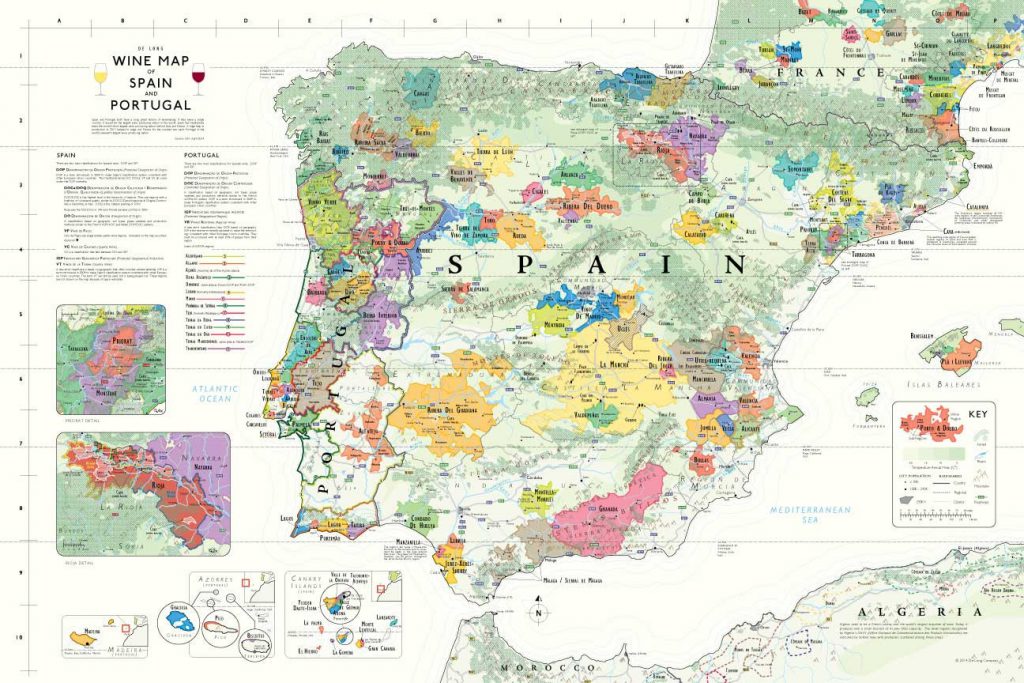 Wine-Map-of-Spain-and-Portugal