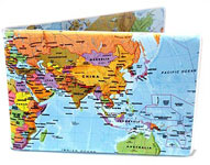 World Map Oyster Card