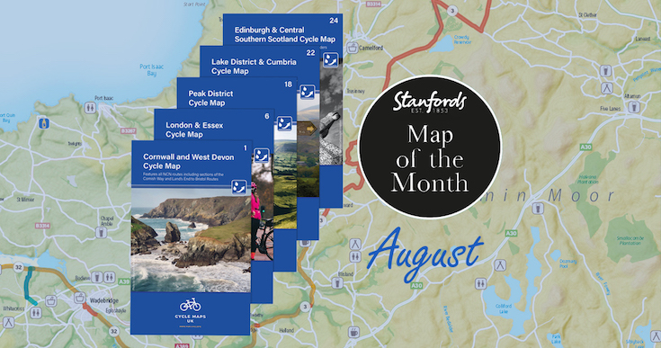Map of the Month: Wheelie great BRAND NEW cycling maps