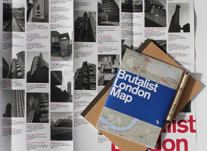 Mappy Monday- Brutalist London Map