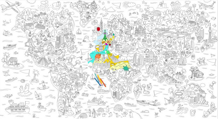Mappy Monday- Colouring and Cartography