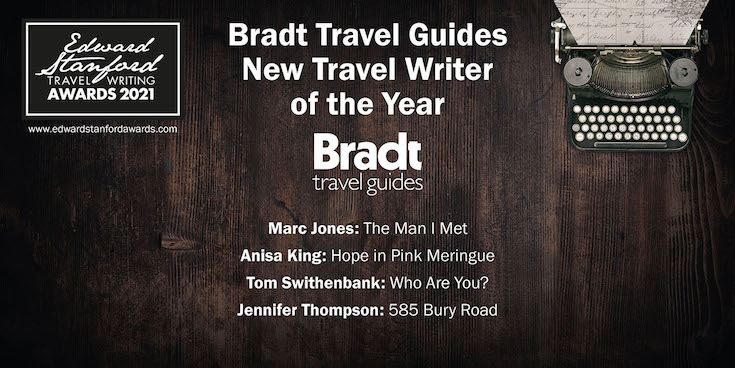 Bradt New Travel Writer of the Year Shortlist