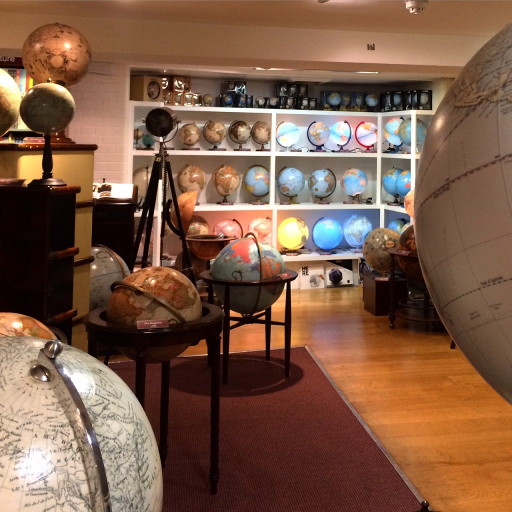 Our Long Acre globe room