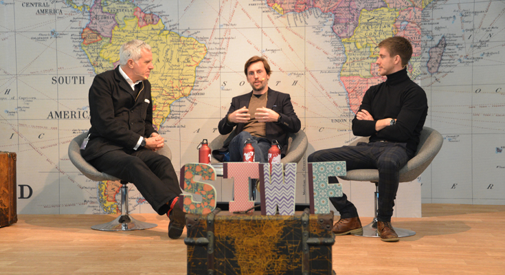 Ash Dykes and Tobias Mews: Stanfords Travel Writers Festival 2018