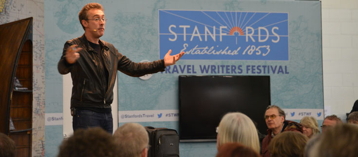 Dallas Campbell: Stanfords Travel Writers Festival 2018