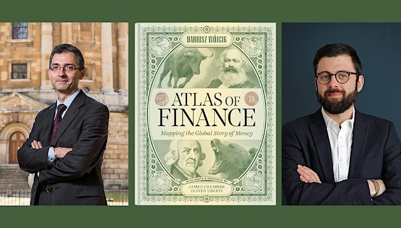 Author talk: Mapping the Global Story of Money with Dariusz Wójcik and James Cheshire