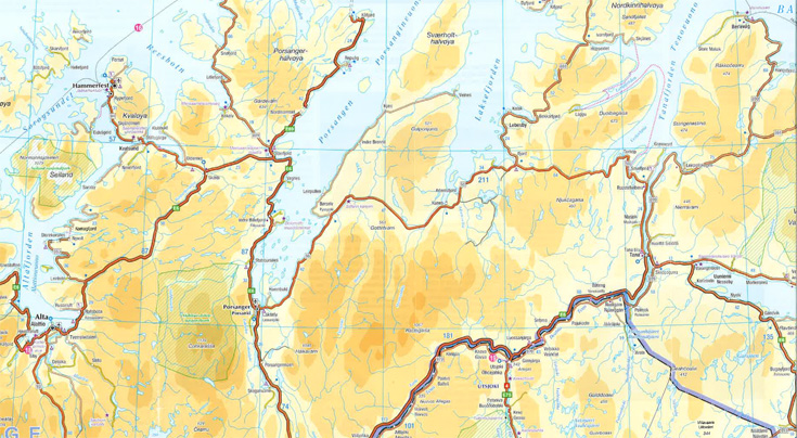 Map of Lapland