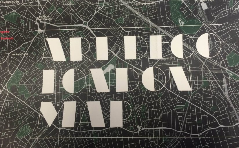 Mappy Monday- Art Deco London Map