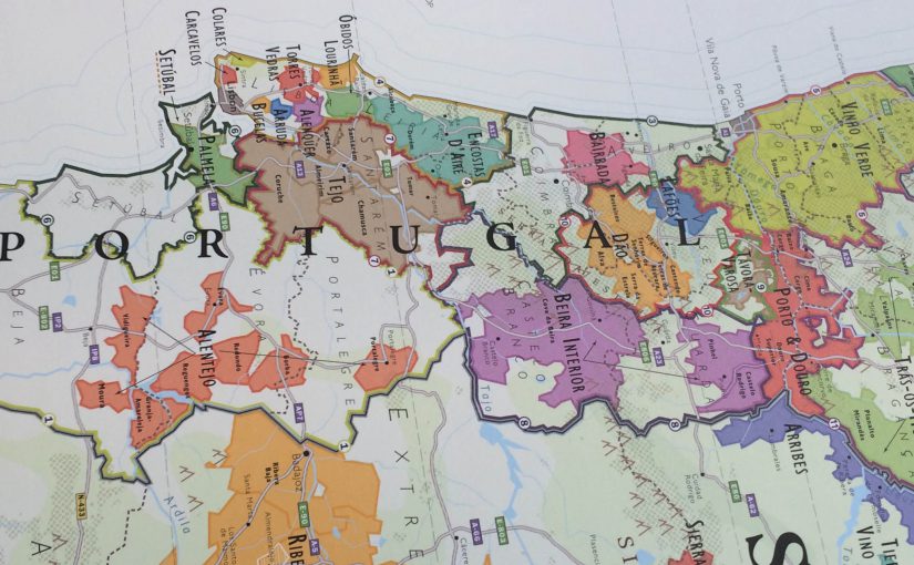 Mappy Monday- Wine Map of Spain & Portugal