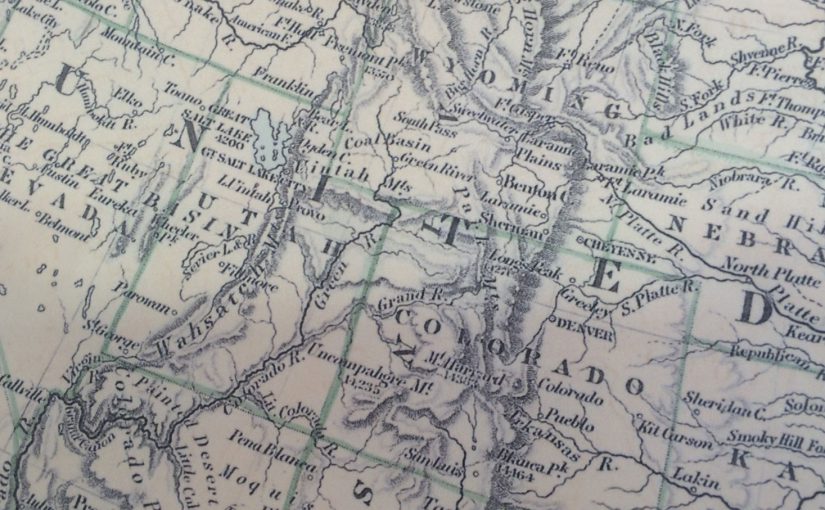 July 4th Mappy Monday- Stanford’s Folio North America Map (1884)